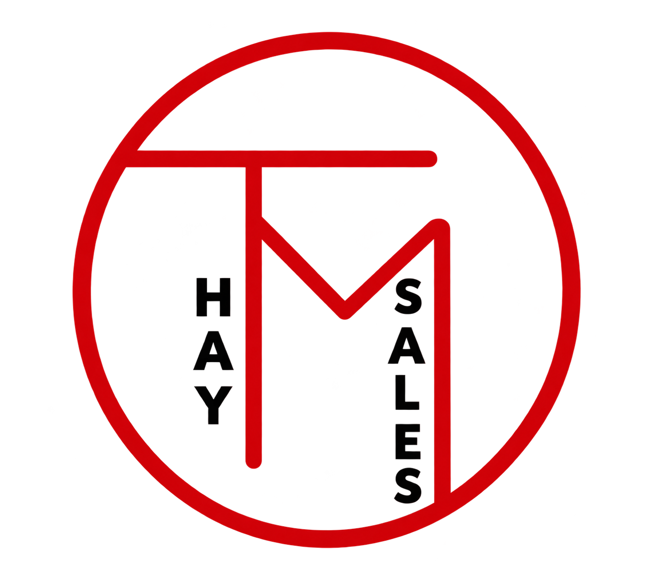 TM Hay Sales logo