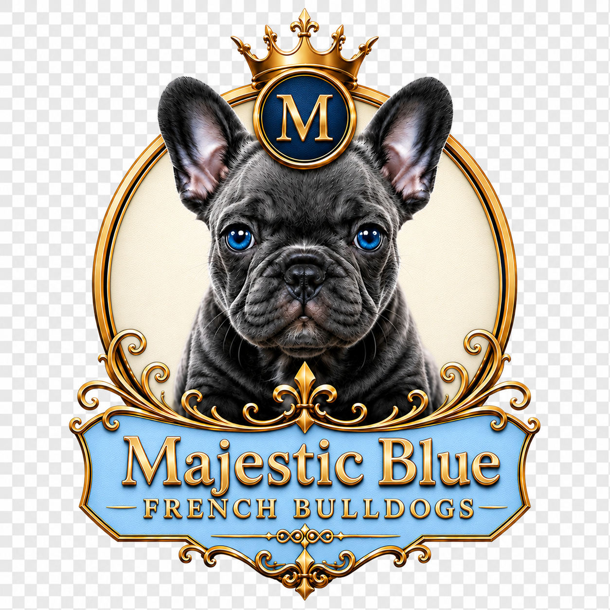 Majestic Blue French Bulldogs